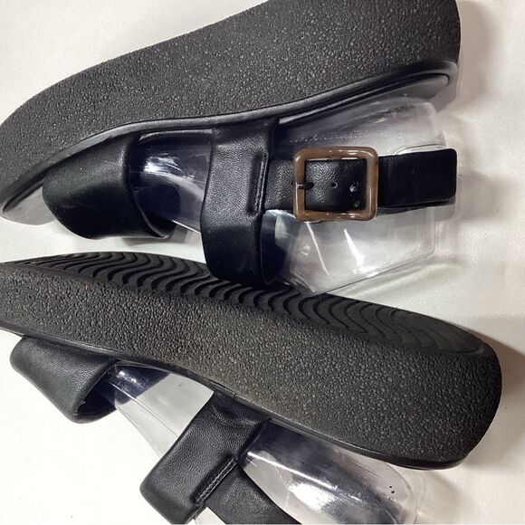 Vince Laguna Leather Platform Sandal In Black - Picture 11 of 16